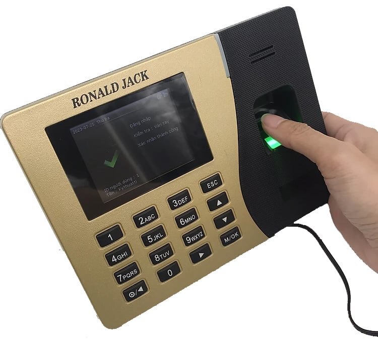 Máy chấm công Ronald Jack W200 Máy chấm công Ronald Jack W200