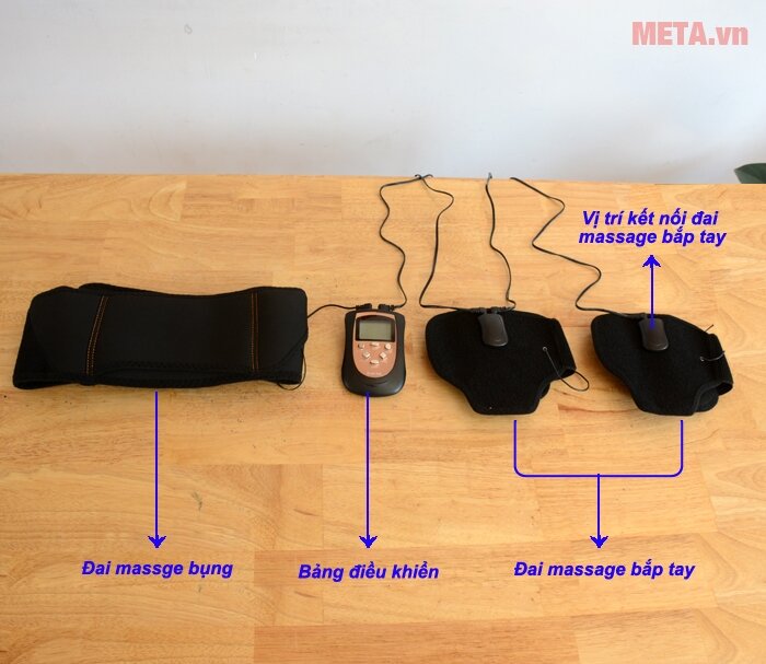 Đai massage bụng và cánh tay Bodi-Tek BT-AATB