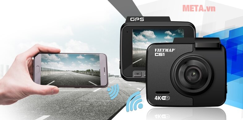 Camera hành trình VietMap C61 (cảnh báo giao thông bằng giọng nói)