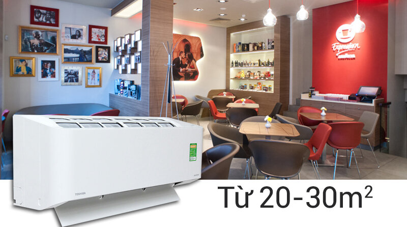 Máy lạnh Toshiba Inverter 2 HP RAS-H18G2KCV-V Máy lạnh Toshiba Inverter 2 HP RAS-H18G2KCV-V