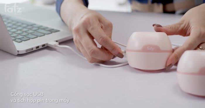 Việc sạc pin linh động, dễ dàng