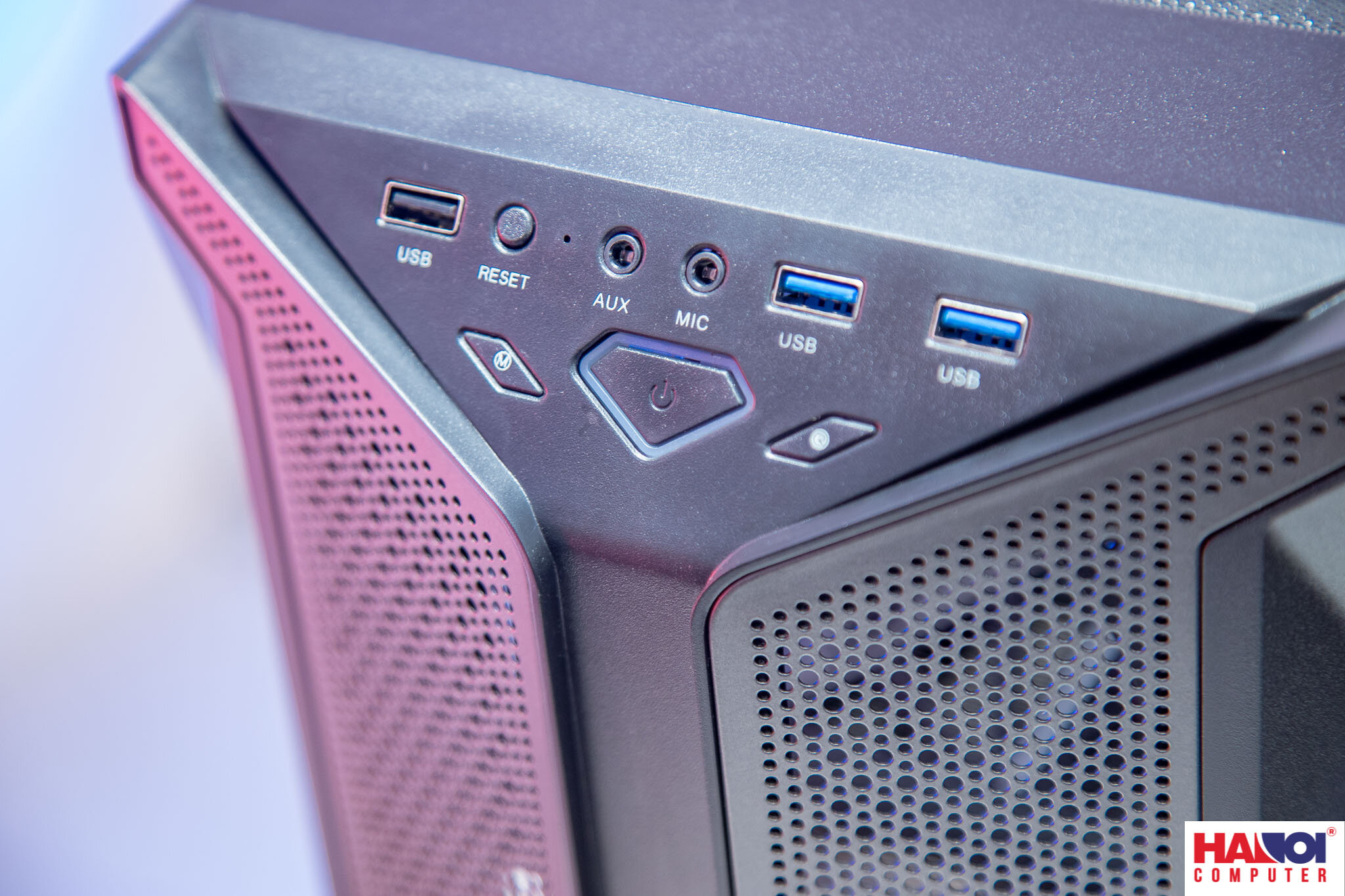 Vỏ case Gamemax Brufen C1 - BLACK (Mid Tower/Màu Đen) 