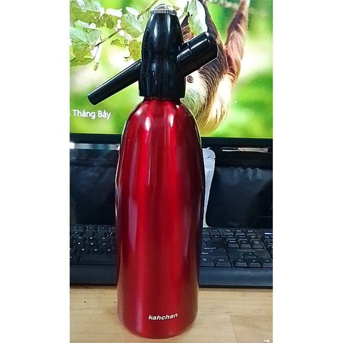 Ảnh thực tế bình làm soda Kahchan EP6179 Ảnh thực tế bình làm soda Kahchan EP6179