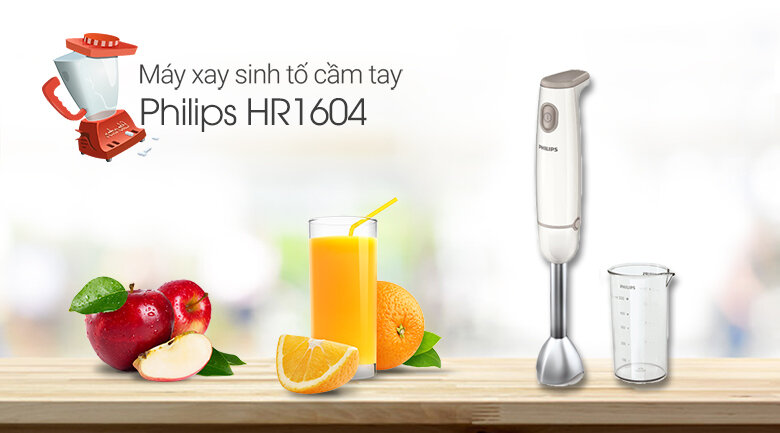 Máy xay cầm tay Philips HR1604 Máy xay cầm tay Philips HR1604