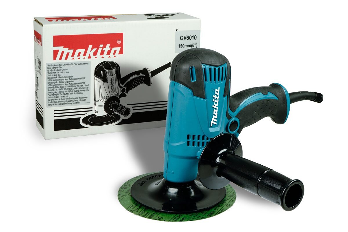 Máy chà nhám đĩa 150mm Makita GV6010