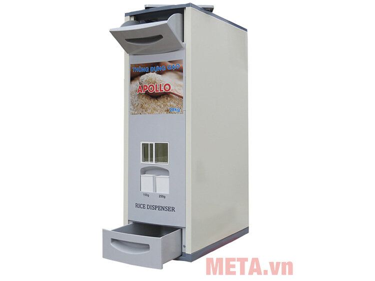 Thùng gạo thông minh Apollo 28kg NV-28