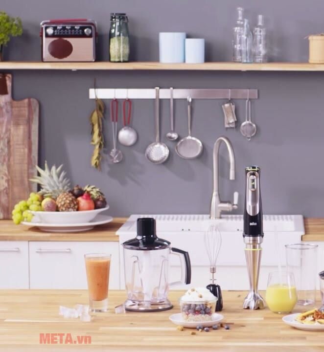 Máy xay sinh tố Braun MQ9045 Aperitive - 1000W