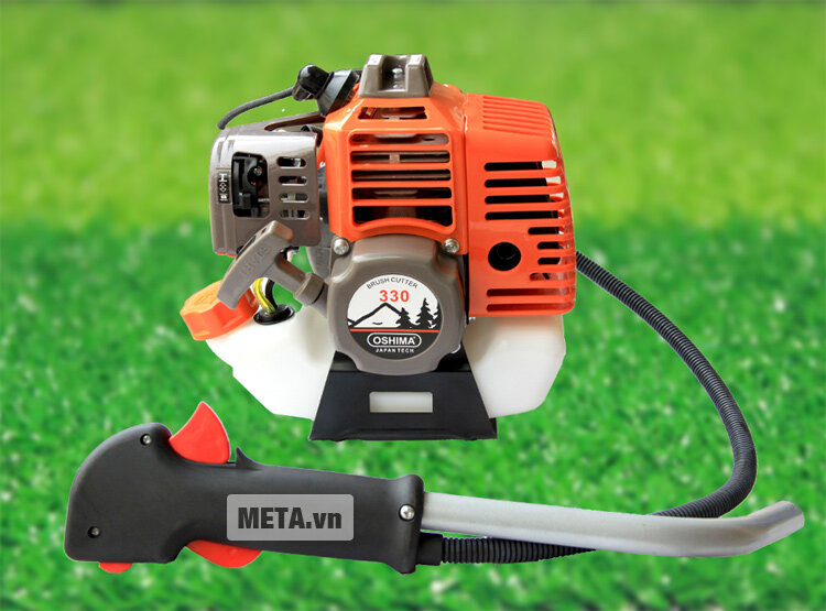 Máy cắt cỏ Oshima 330 cam xám