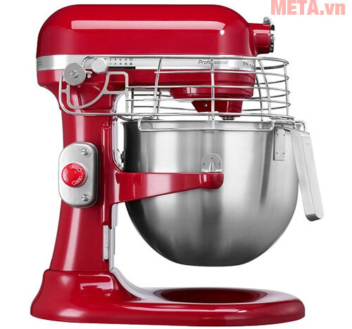 Máy trộn đa năng bát nâng 6.9 lít KitchenAid 5KSM7990XEER - Màu đỏ