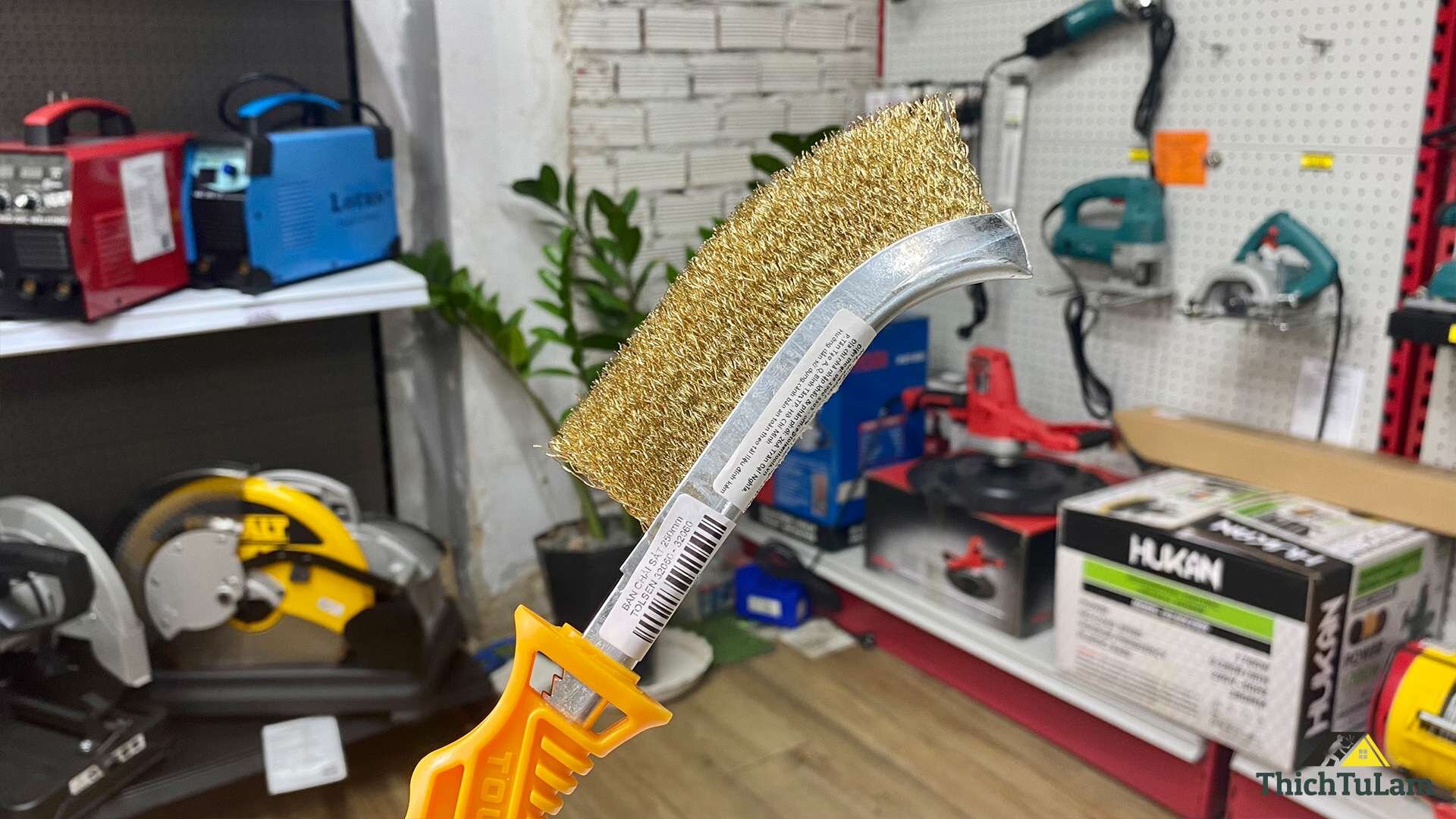 Bàn chải sắt 250mm Tolsen 32060
