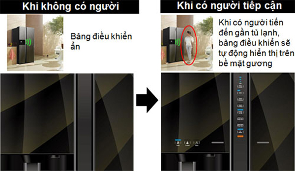 Tủ lạnh SBS 3 cánh HITACHI R-FM800AGPGV4X (DIA) 584 Lít