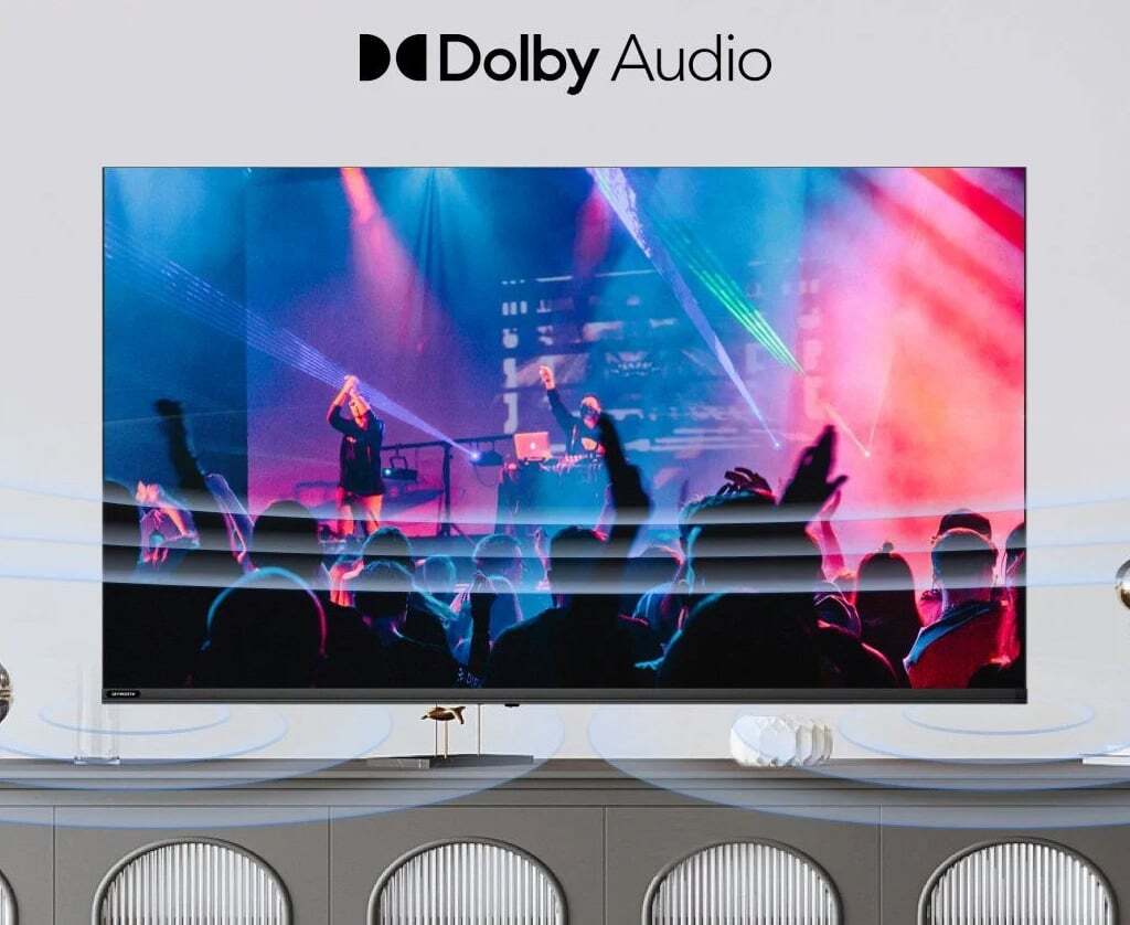 Âm thanh vòm Dolby Audio – Trải nghiệm nghe nhìn ấn tượng Tivi Coocaa Full HD 40 inch 40Z73
