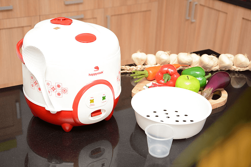 Nồi cơm điện Happycook 1.8 lít HC-180A Đỏ Nồi cơm điện Happycook 1.8 lít HC-180A Đỏ