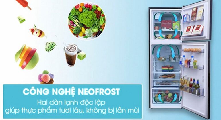 Tủ lạnh Beko Inverter 375 lít RDNT401I50VDK