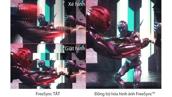 Hỗ trợ AMD FreeSync mượt mà đầy xúc cảm 1