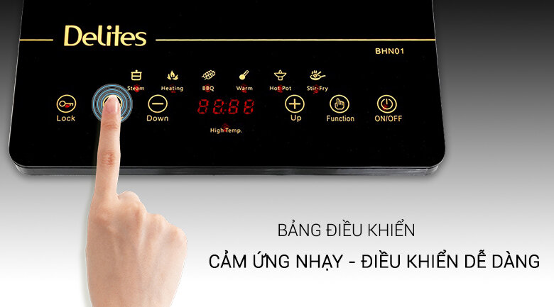 Bếp hồng ngoại Delites BHN01 Bếp hồng ngoại Delites BHN01