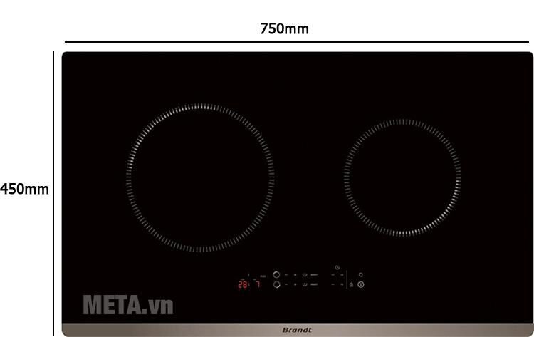Bếp từ Brandt BPI6230BL Bếp từ Brandt BPI6230BL