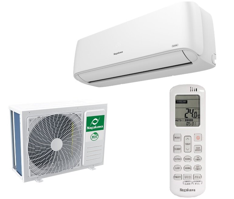 Điều hòa Nagakawa 9000 BTU 1 chiều Inverter NIS-C09R2H11 gas R-32