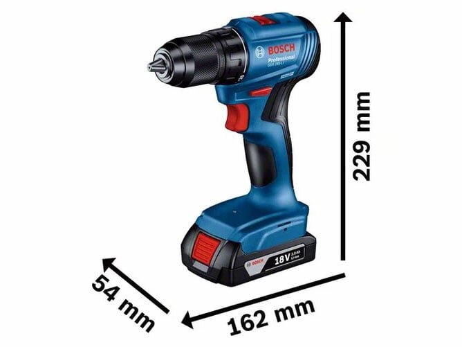 Thân máy khoan vặn vít dùng pin Bosch GSR 185-LI  