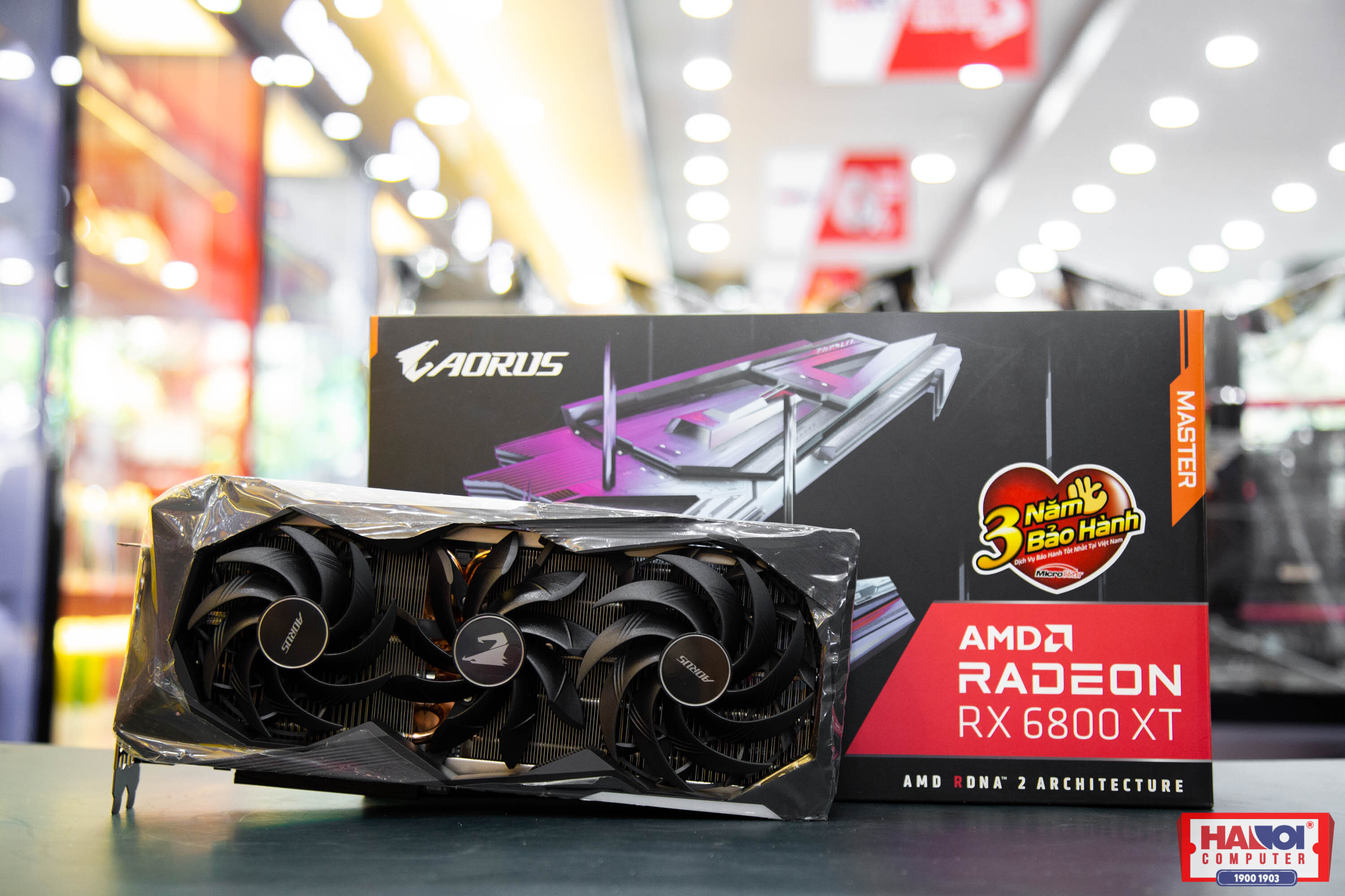 Card màn hình Gigabyte RX 6800 XT AORUS MASTER - 16GC
