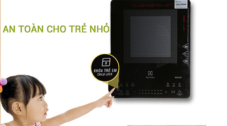 Bếp từ Electrolux ETD42SKS Bếp từ Electrolux ETD42SKS