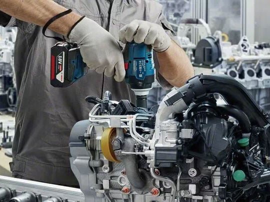 Máy vặn ốc dùng pin 18V Thân máy vặn ốc dùng pin