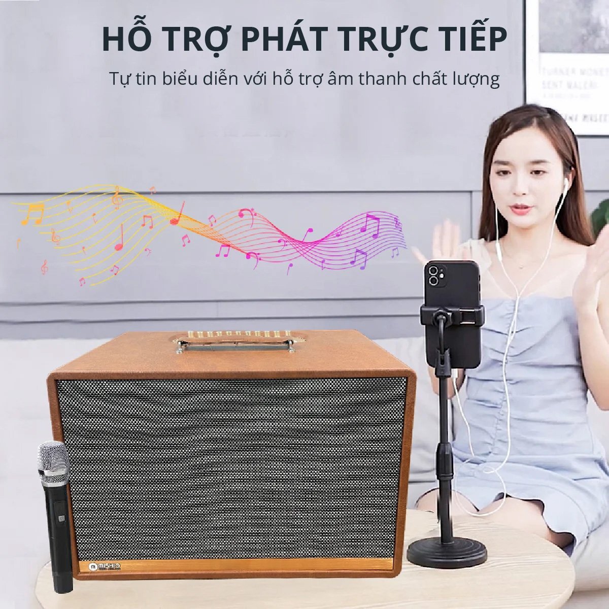 Loa Mishio cho chất âm tuyệt vời Loa Mishio