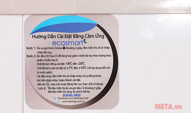 Tủ đông Darling DMF-4799AS Tủ đông Darling DMF-4799AS