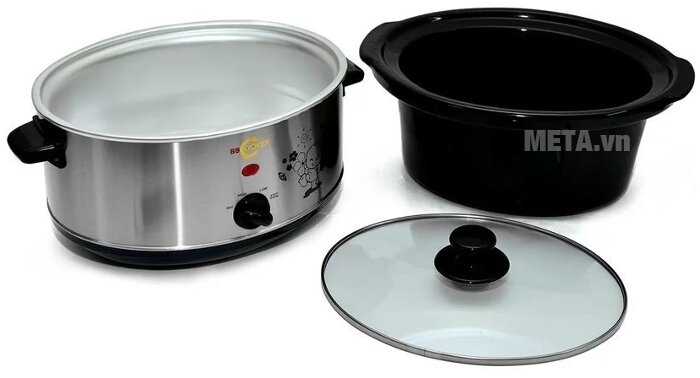 Nồi nấu cháo đa năng Hàn Quốc BBCooker BS35 (3,5 lít)