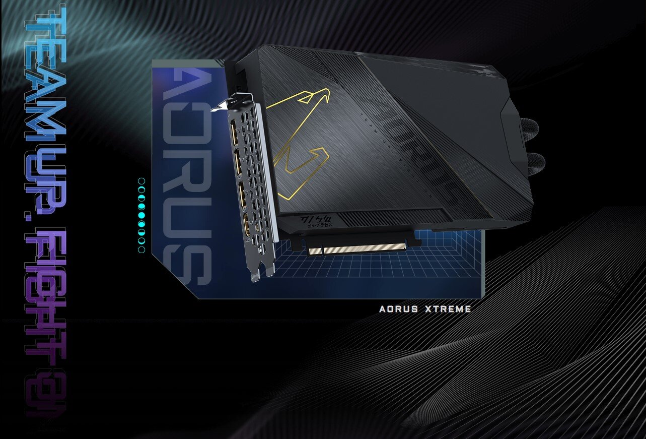 Card màn hình Gigabyte RTX 4090 AORUS XTREME WATERFORCE 24G