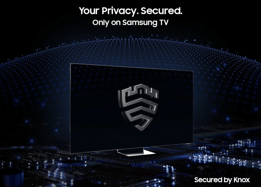 Tivi Samsung QA75Q60DAKXXV 75 inch được tích hợp công nghệ Samsung Knox Security