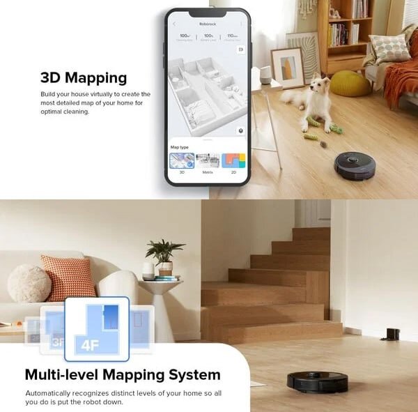 Robot hút bụi lau nhà Roborock Q8 Max