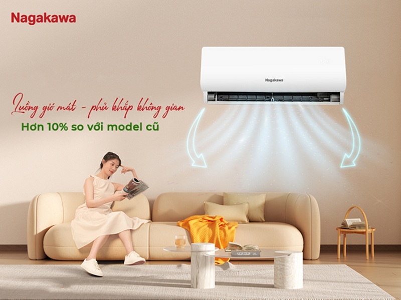 Điều hòa Nagakawa 24000 BTU 1 chiều NS-C24R2B52 gas R-32 Điều hòa Nagakawa 24000 BTU 1 chiều NS-C24R2B52 gas R-32