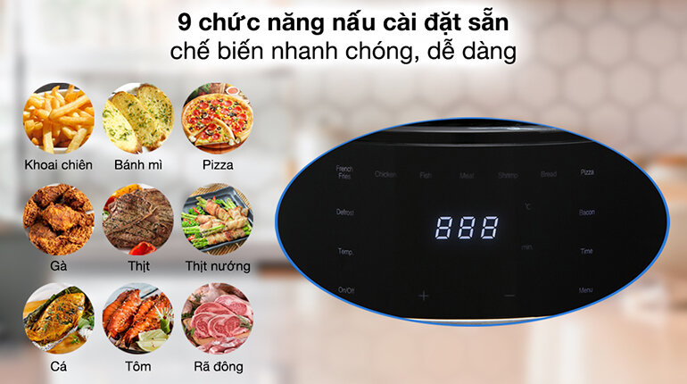 Nồi chiên không dầu Cuckoo CAF – F0410T