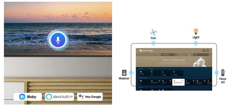 Smart tivi QLED Samsung 43 inch 4K QA43Q60A hệ điều hành