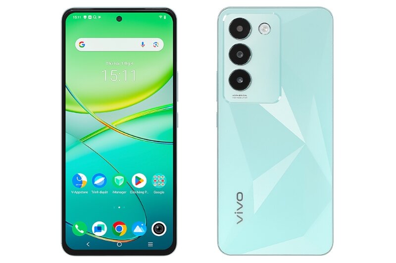 Điện thoại Vivo Y100 8GB/256GB thiết kế