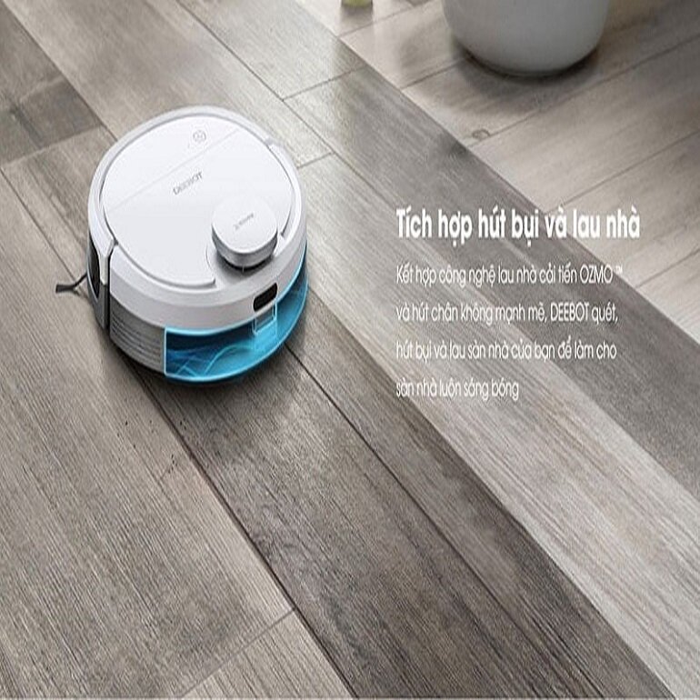 Robot hút bụi lau nhà thông minh Ecovacs Deebot DN33