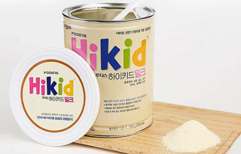 Sữa Hikid vani 600g là sữa tăng chiều cao cho trẻ từ 1 - 9 tuổi