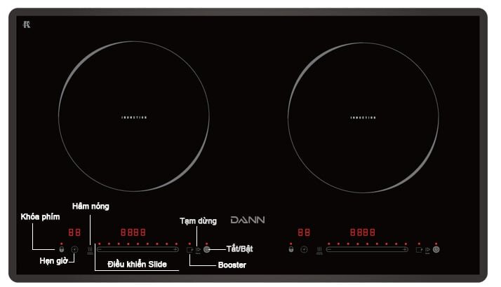 Bếp từ Dann IB626 BK
