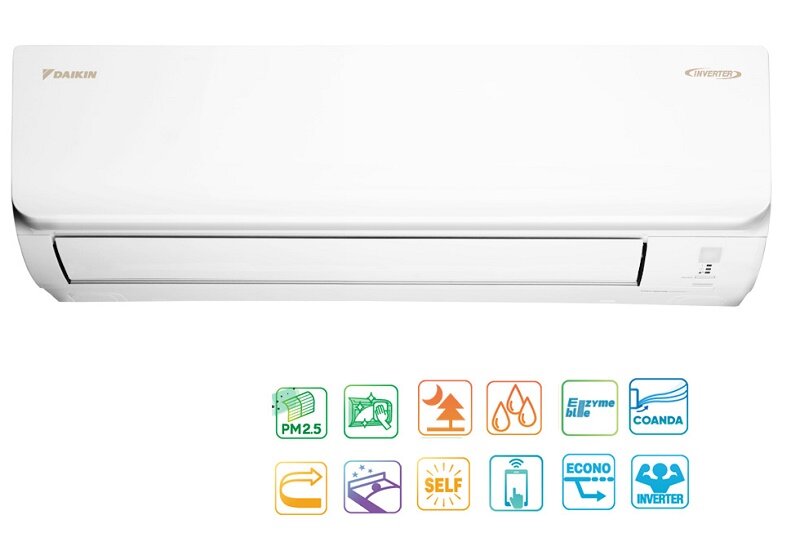 Điều hòa Daikin Inverter FTKA25UAVMV công nghêkj