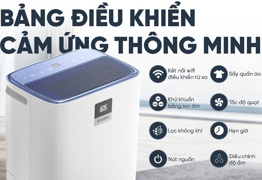 Máy hút ẩm và lọc không khí 