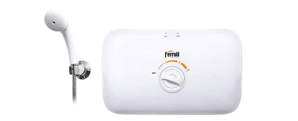 Máy nước nóng trực tiếp Ferroli Rita TE chống giật