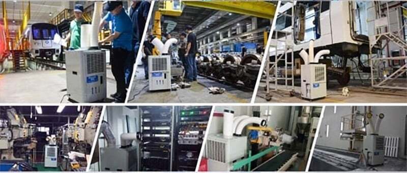 Sử dụng linh hoạt Máy lạnh di động công nghiệp Dorosin Airko DAKC-45