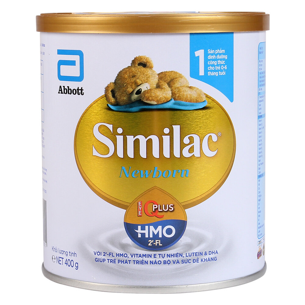  Sữa Similac số 1 Newborn 400g (0 - 6 tháng)