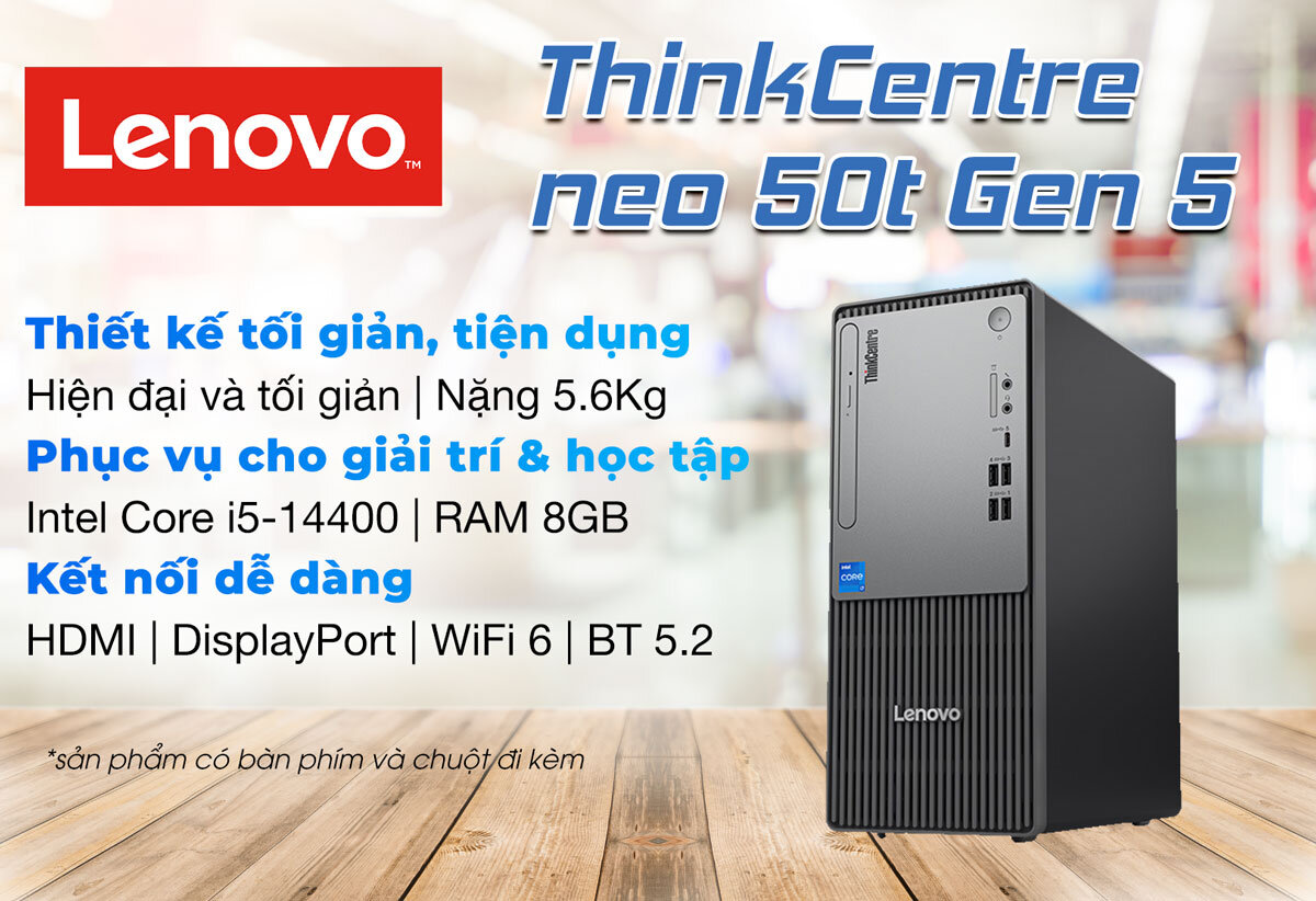 PC Lenovo ThinkCentre neo 50t (12UB0005VA)