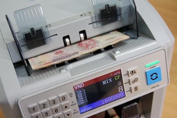 Máy đếm tiền silicon MC-8PLUS (COMBO) - Gồm cả máy in