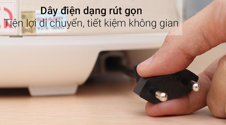 Nồi cơm điện Sharp 1.8 lít KS-N191ETV Nồi cơm điện Sharp 1.8 lít KS-N191ETV