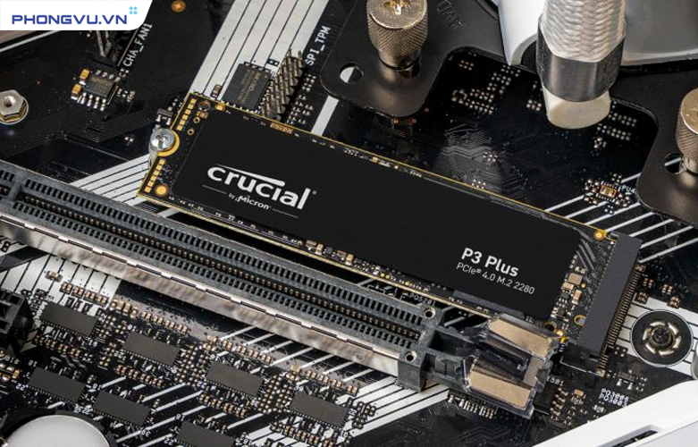 Dung lượng 500GB thoải mái lưu trữ, chuẩn kết nối PCIe Gen 4x4