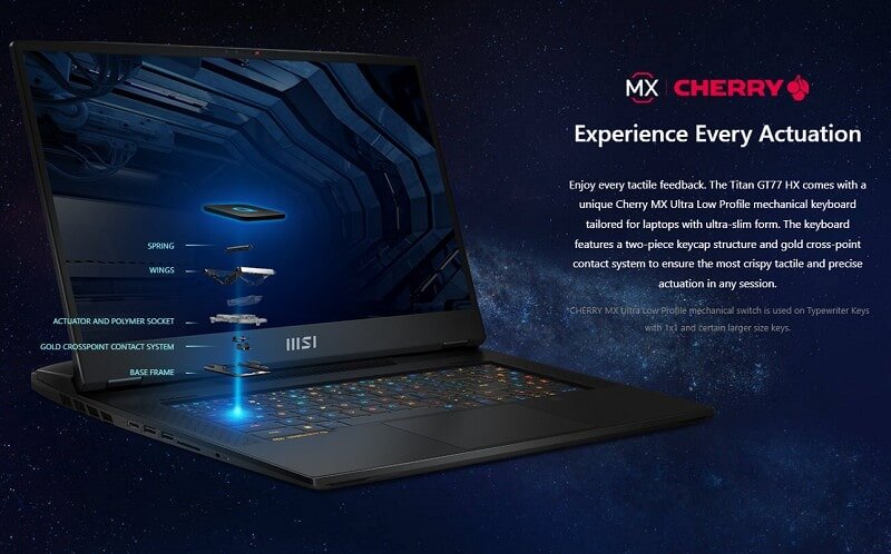 Laptop MSI Gaming GT77 HX Titan (13VI-077VN)