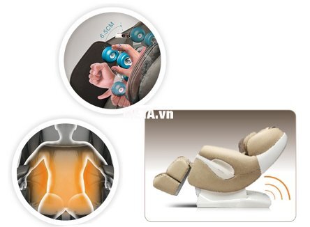 Ghế massage toàn thân Maxcare Max-686 Plus
